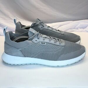 SOLD True Linkswear‎ All Day Knit II Mens Size 13 Gray Knit Spikeless Golf